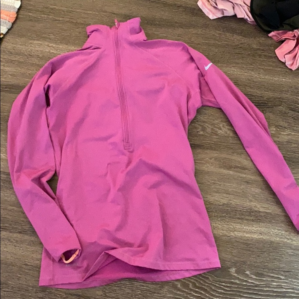 Pink/purple Nike running shirt
